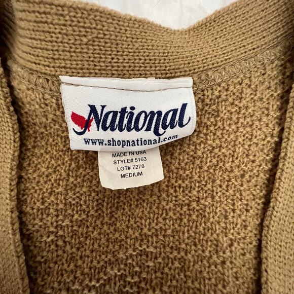Vintage National NWOT Women's knit Sweater Vest Size Medium - Picture 5 of 5